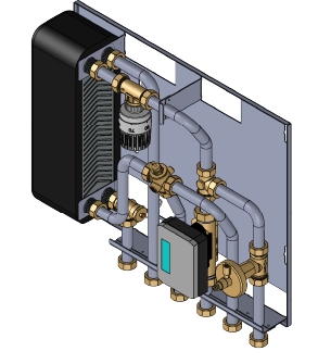 Direct Thermohexa RH Radyotörlü Tip3 - 50 KW Eşanjör Kapasiteli Termostatik Kontrollü Isı İstasyonu -  - Kalorimetre Fiyata Dahil Değildir - KDV Dahil (SİPARİŞE ÖZEL YAPILACAK, 15 GÜN İÇERİSİNDE TESLİM EDİLECEKTİR.)