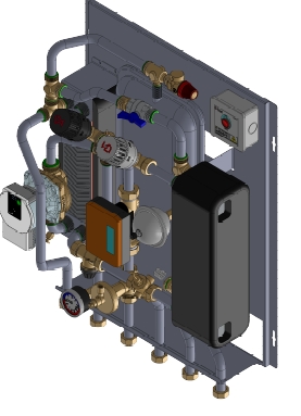 Indirect Thermohexa Tip3 - 35KW/10KW Eşanjör Kapasitesi - Termostatik Kontrollü Isı İstasyonu - Lütfen Fiyat İsteyiniz (SİPARİŞE ÖZEL YAPILACAK, 15 GÜN İÇERİSİNDE TESLİM EDİLECEKTİR.)