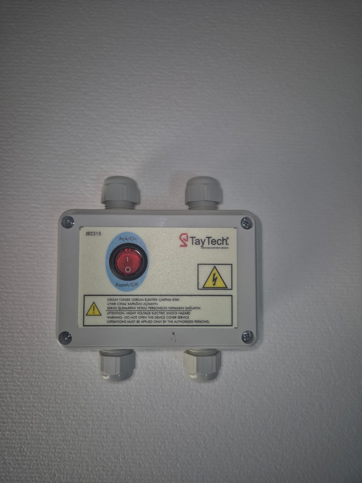 DE15 Isı İstasyonu Yerden Ist. Kontrol Paneli