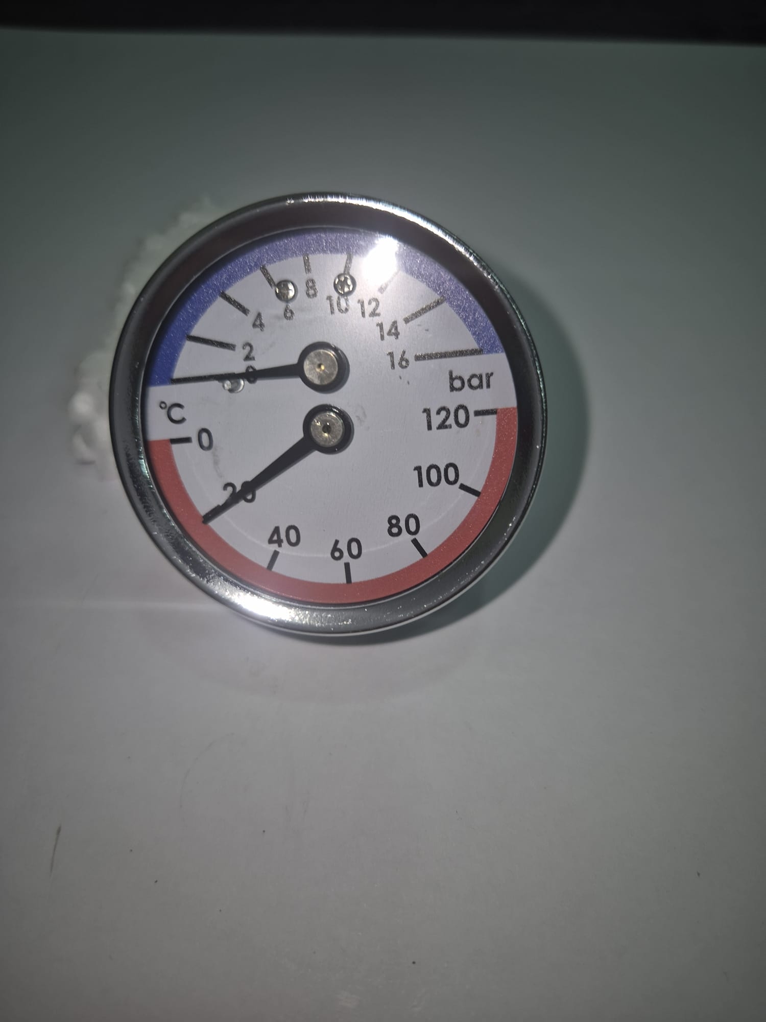 0-16 Bar Termomanometre
