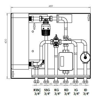 Direct Thermohexa RH Radyotörlü Tip3 - 50 KW Eşanjör Kapasiteli Termostatik Kontrollü Isı İstasyonu -  - Kalorimetre Fiyata Dahil Değildir - KDV Dahil (SİPARİŞE ÖZEL YAPILACAK, 15 GÜN İÇERİSİNDE TESLİM EDİLECEKTİR.)