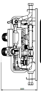 Direct Thermohexa UFH Yerden Isıtmalı Tip1 - 35 KW Eşanjör Kapasiteli Termostatik Kontrollü Isı İstasyonu - Kalorimetre Fiyata Dahil Değildir - KDV Dahil -  (SİPARİŞE ÖZEL YAPILACAK, 15 GÜN İÇERİSİNDE TESLİM EDİLECEKTİR.)
