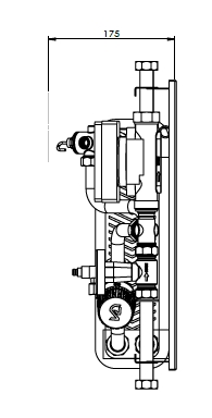 Direct Thermohexa RH Radyotörlü Tip2 - 50 KW Eşanjör Kapasiteli Termostatik Kontrollü Isı İstasyonu - Kalorimetre Fiyata Dahil Değildir - KDV Dahil  (SİPARİŞE ÖZEL YAPILACAK, 15 GÜN İÇERİSİNDE TESLİM EDİLECEKTİR.)