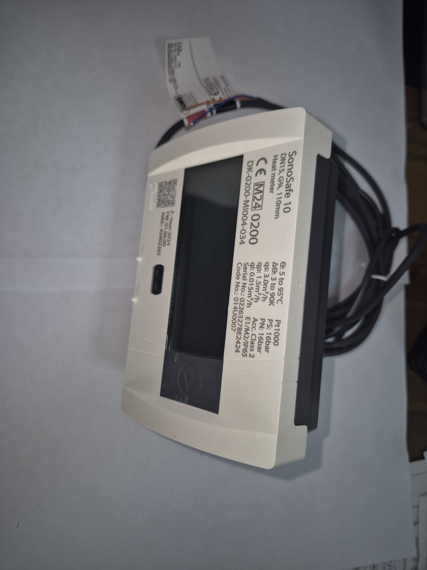 DN-15 Danfoss Ultrasonik Kalorimetre - KDV fiyata dahildir!