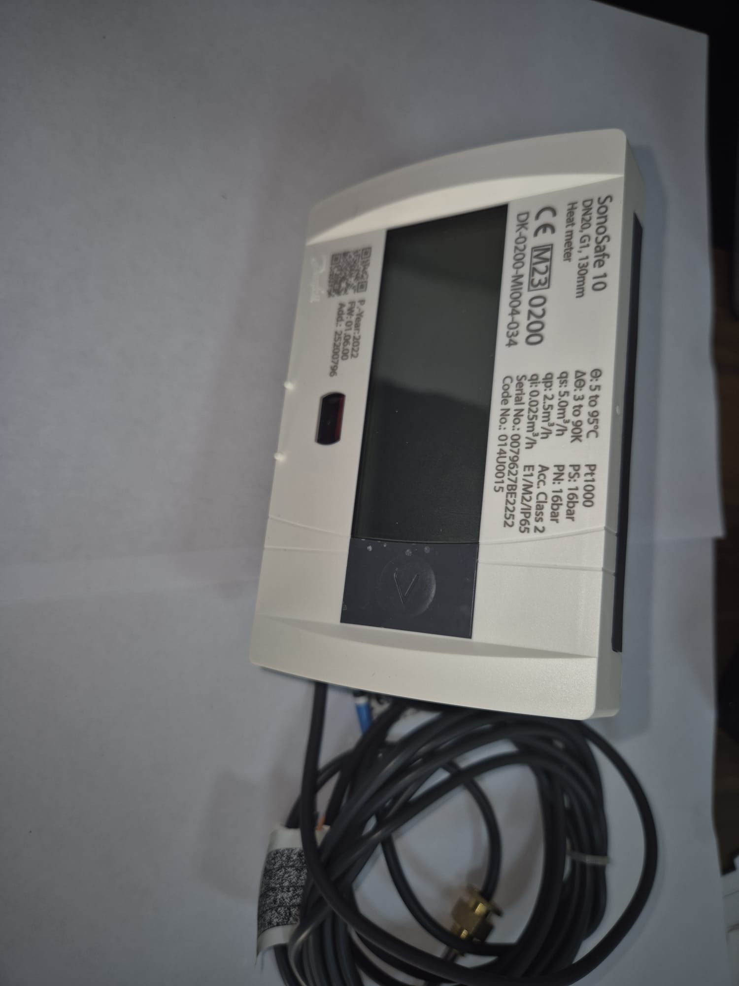 DN-20 Danfoss Ultrasonik Kalorimetre - KDV fiyata dahildir!