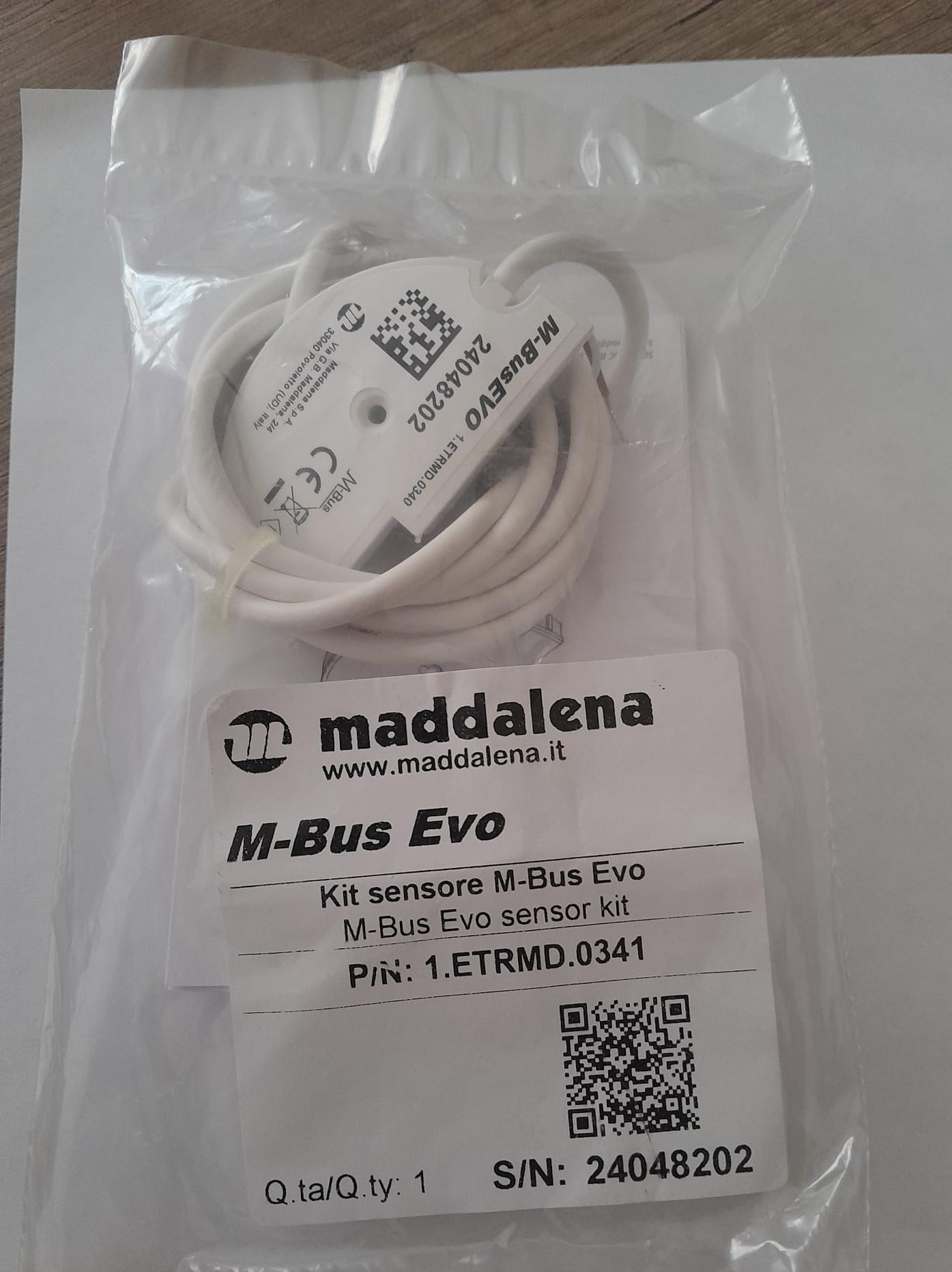 Qundis Su Saati Uyumlu Mbus Model Maddalena Kit
