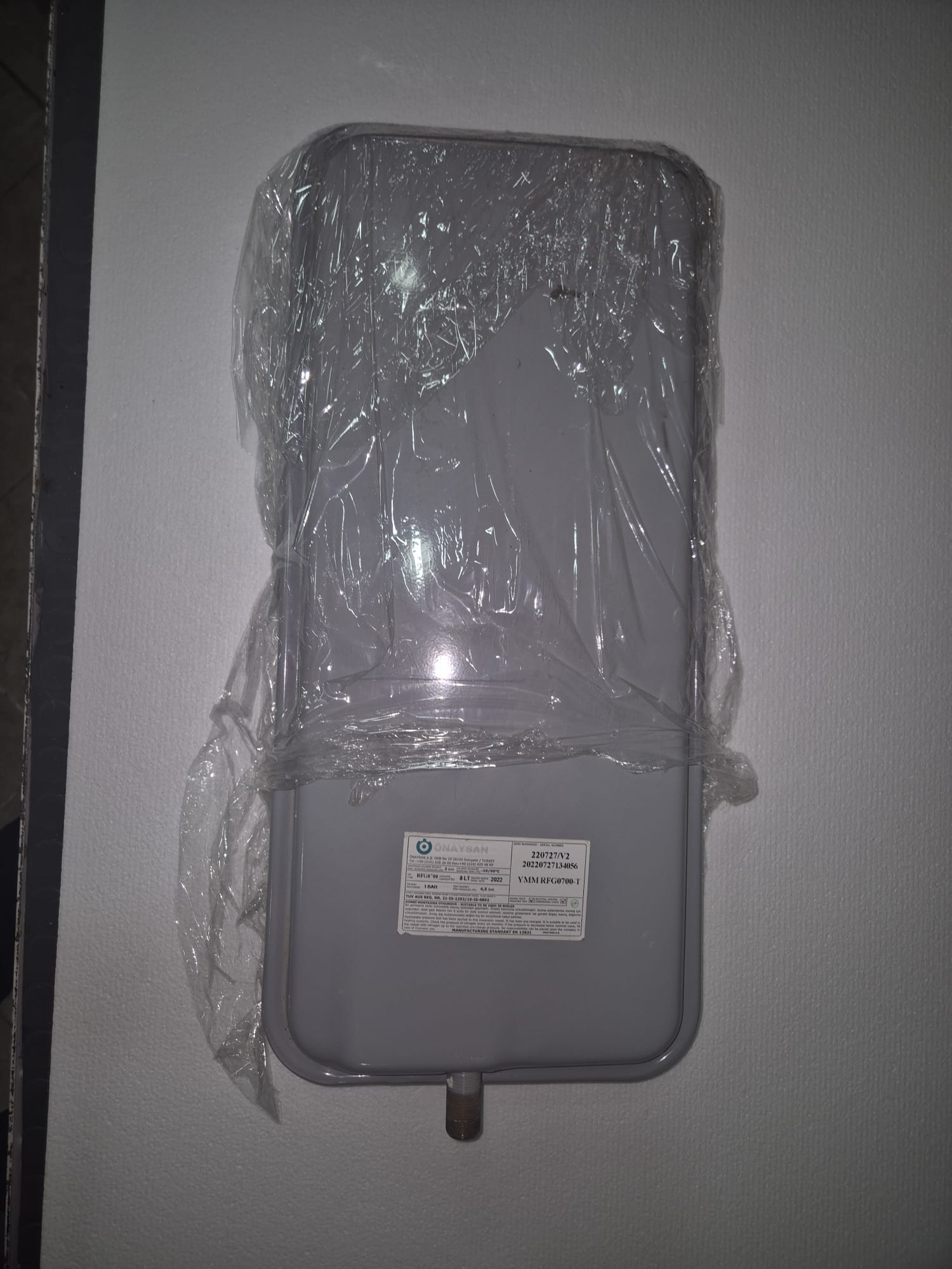 8 lt Genleşme tankı 3/8’’