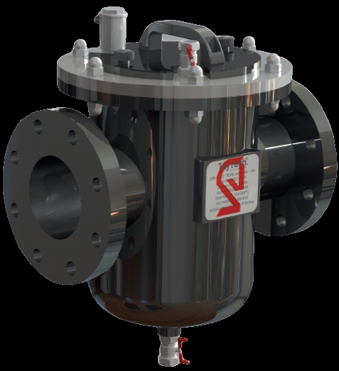 DN-200-6 Mıknatıs Çubuklu Taytech IronTrap Manyetik Filtre 