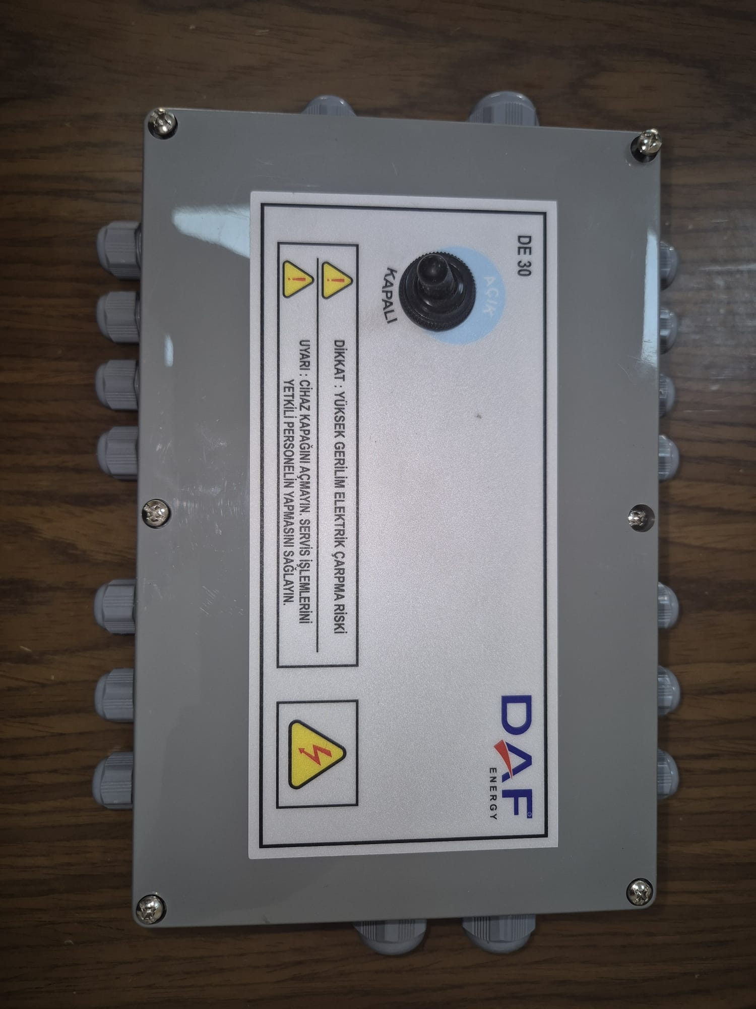 DE-30 Isı İstasyonu Yerden Isıtma Kontrol Paneli