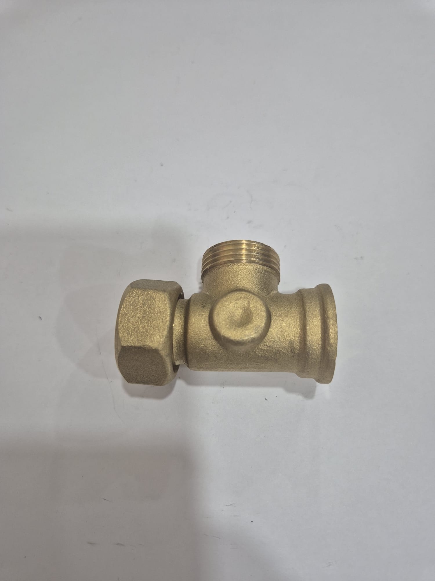 Termostatik Kafa Sensör Rekorlu Sarı T Parçası